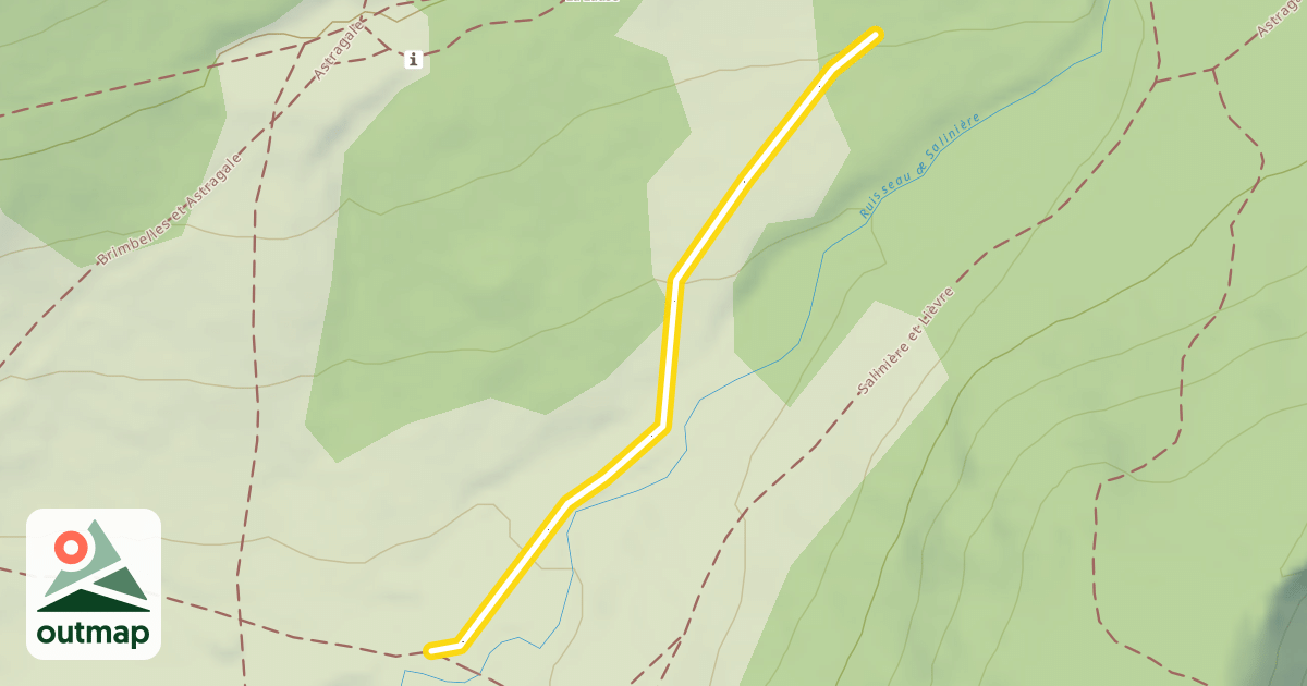 Map of Lièvre Patineur