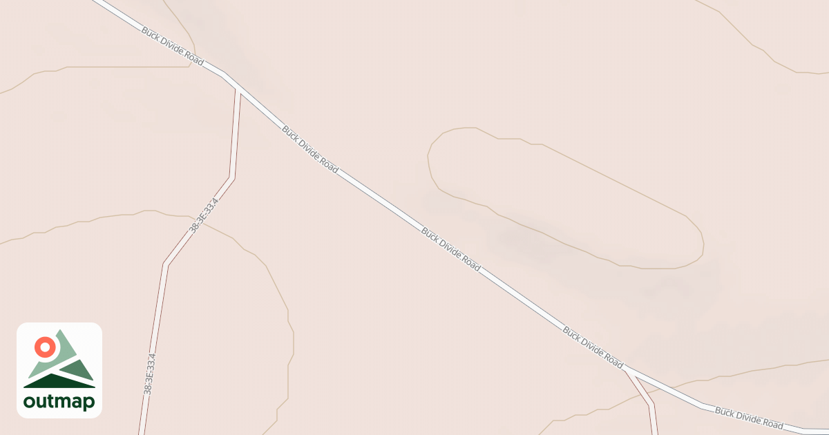 Map of Table Mountain Sled Trail