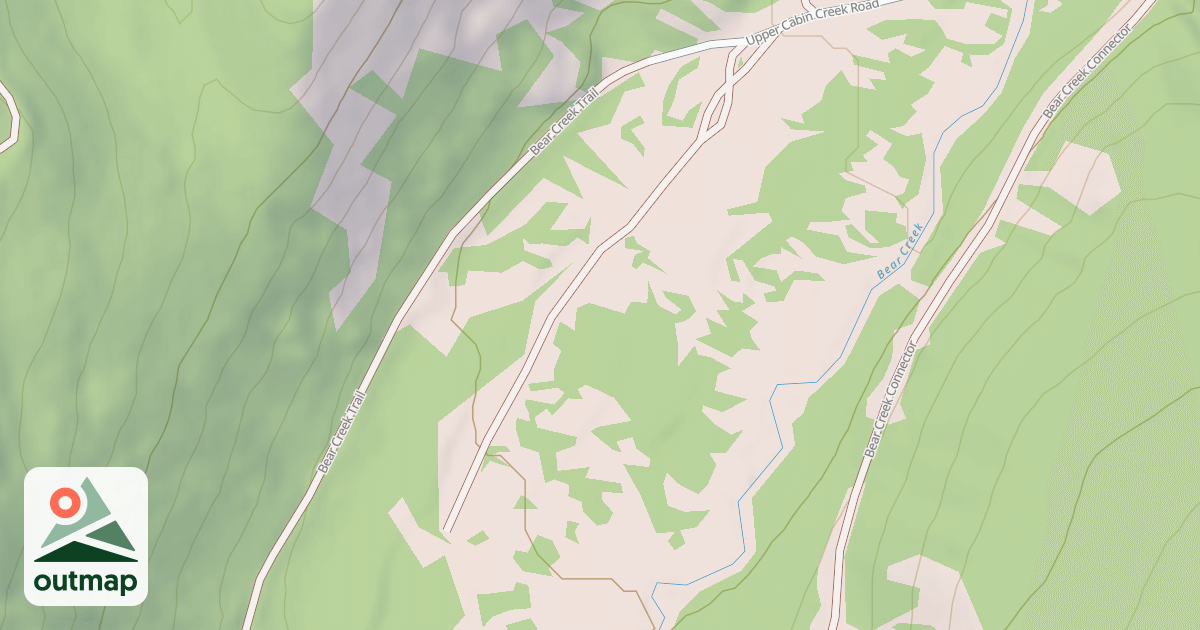 Map of DISPERSED CAMPING SPUR