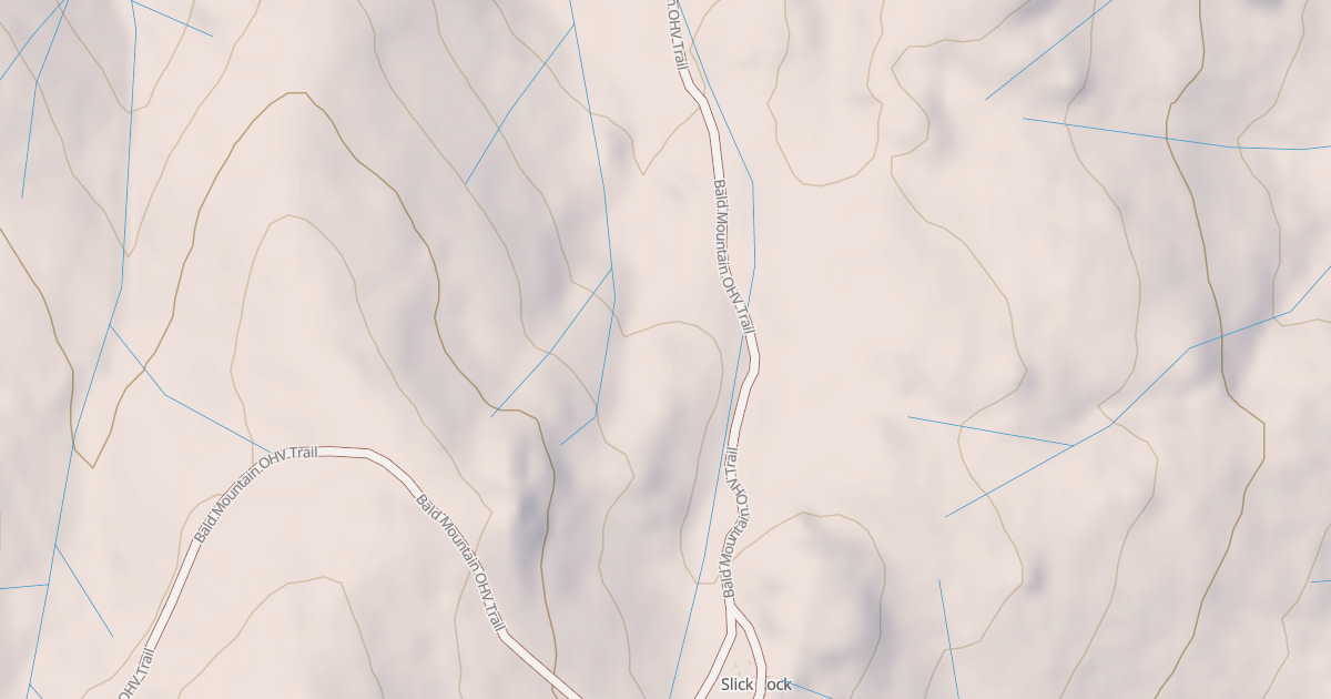 Map preview of BALD MOUNTAIN T6