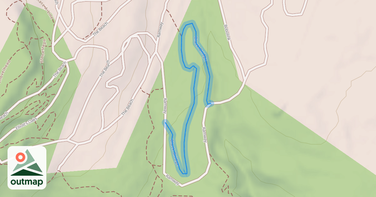 Map of Black Bridge