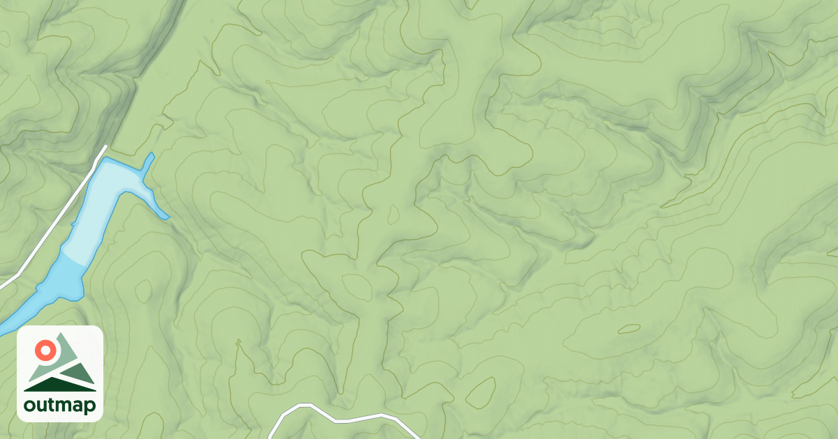 Map of NEALS CREEK SOUTH