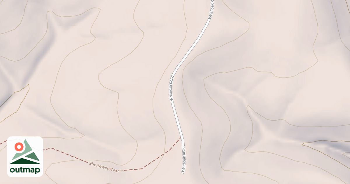 Map of PINE CREEK