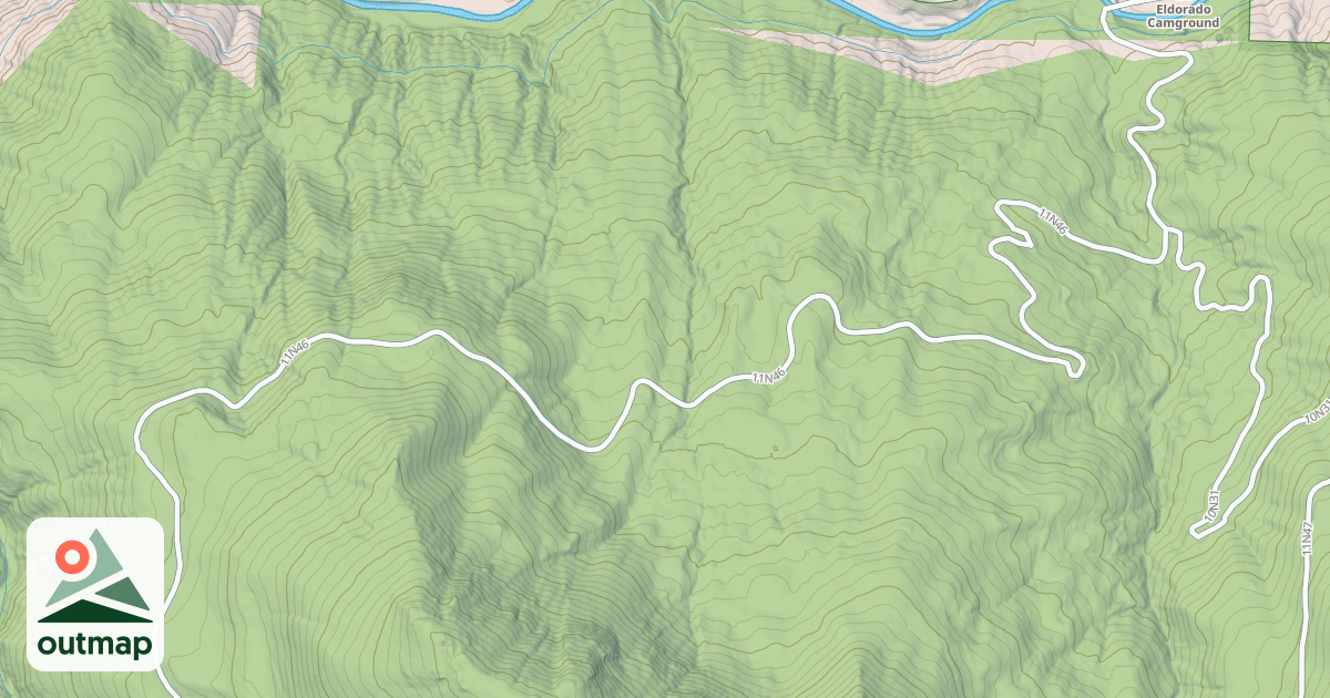 Map of ALDER CREEK
