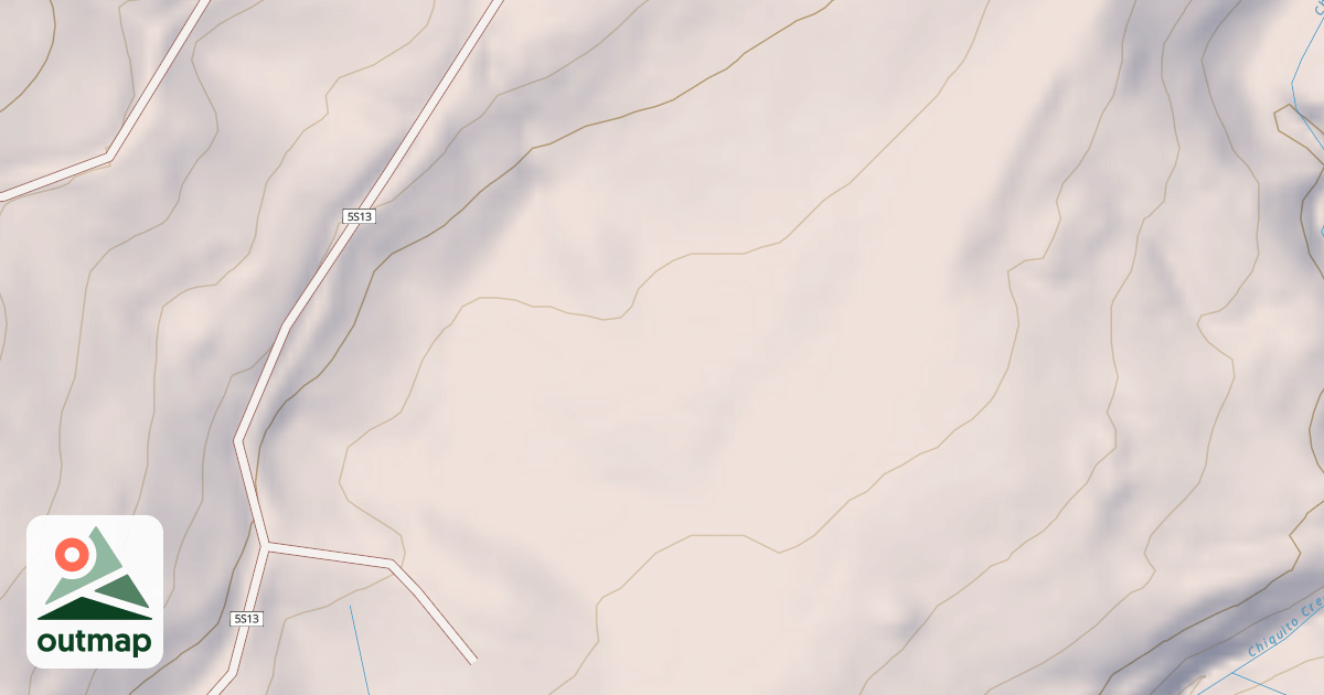 Map of CHIQUITO SOUTH