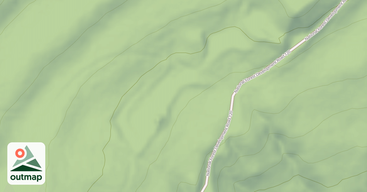 Map of USFS Motor Vehicle Use Map Roads {2BB1CEF6-4DF9-49F4-85DC-6716364C5BBD}