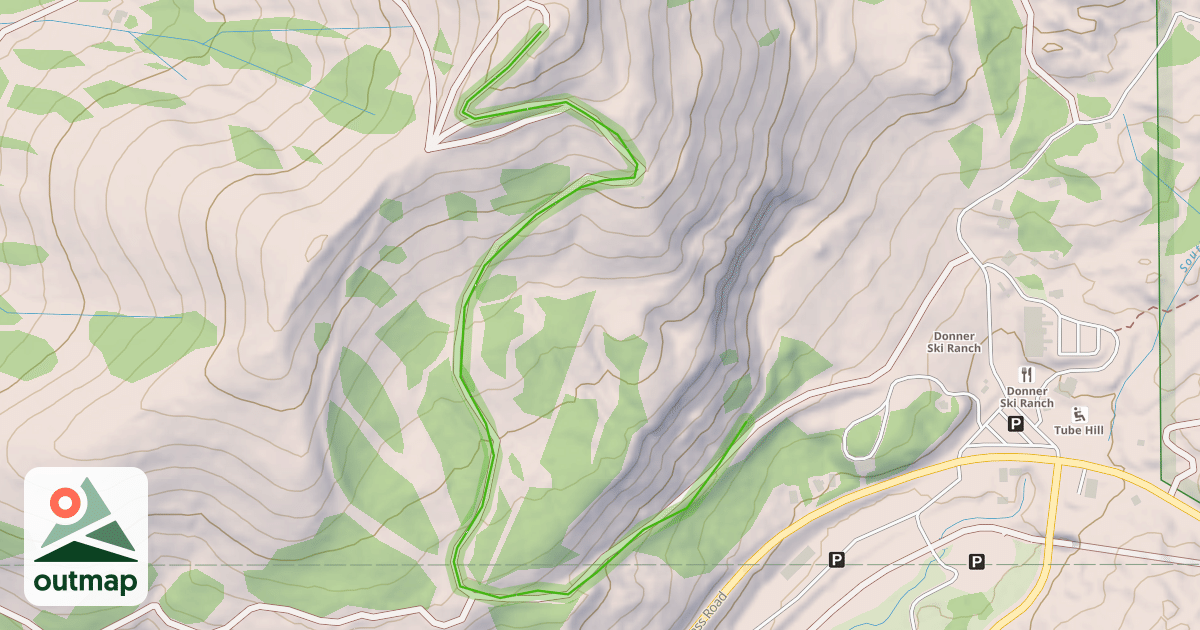 Map of South Bowl Road