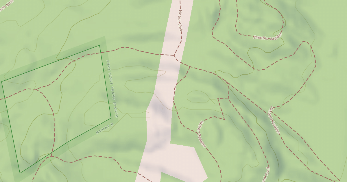 Map preview of Roller Coaster Trail