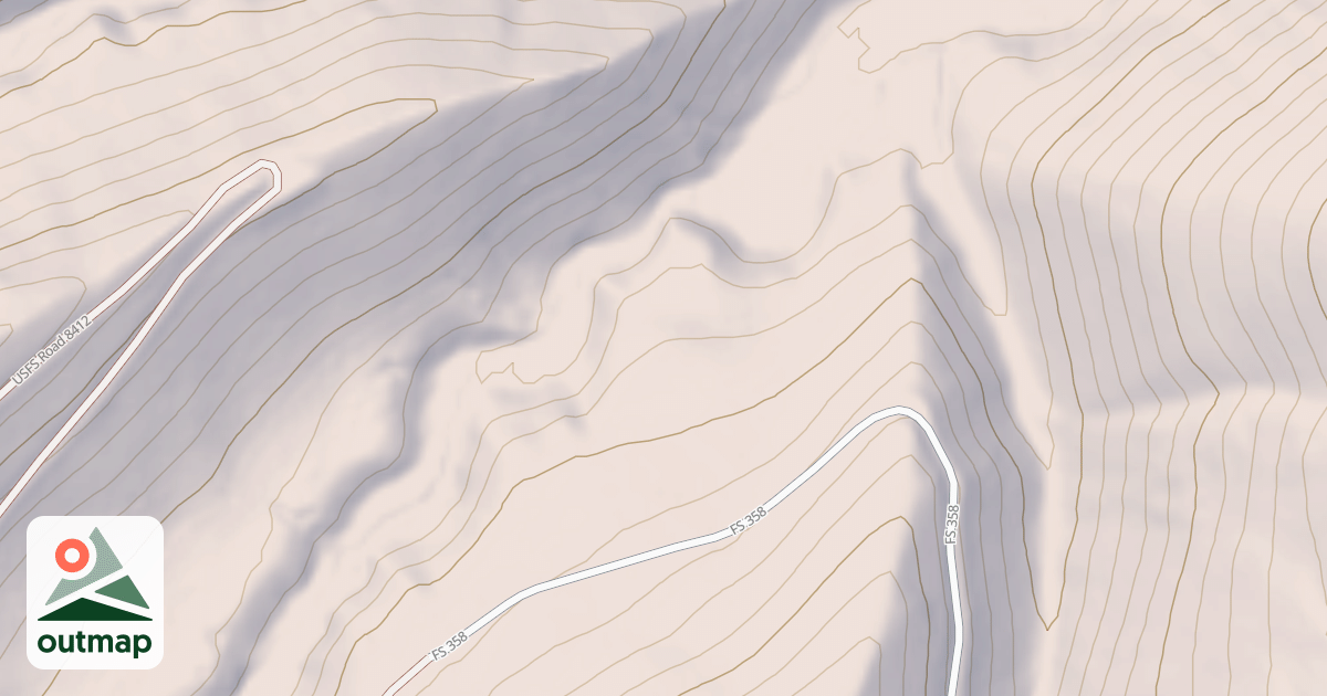 Map of USFS National Forest System Roads {A5AFAB2D-EC47-497F-A938-191B3796125A}