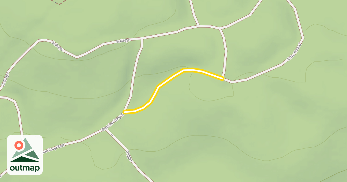 Map of Biathlon Loop East
