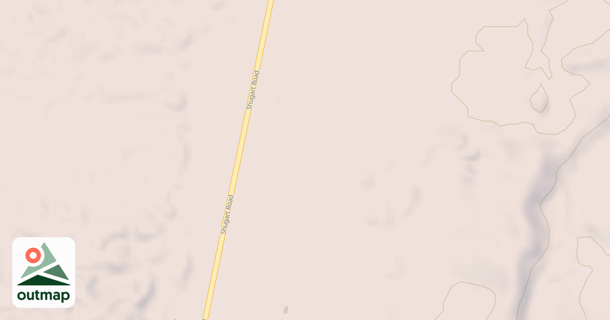 Map of Hackberry Trail System - Dunes Access