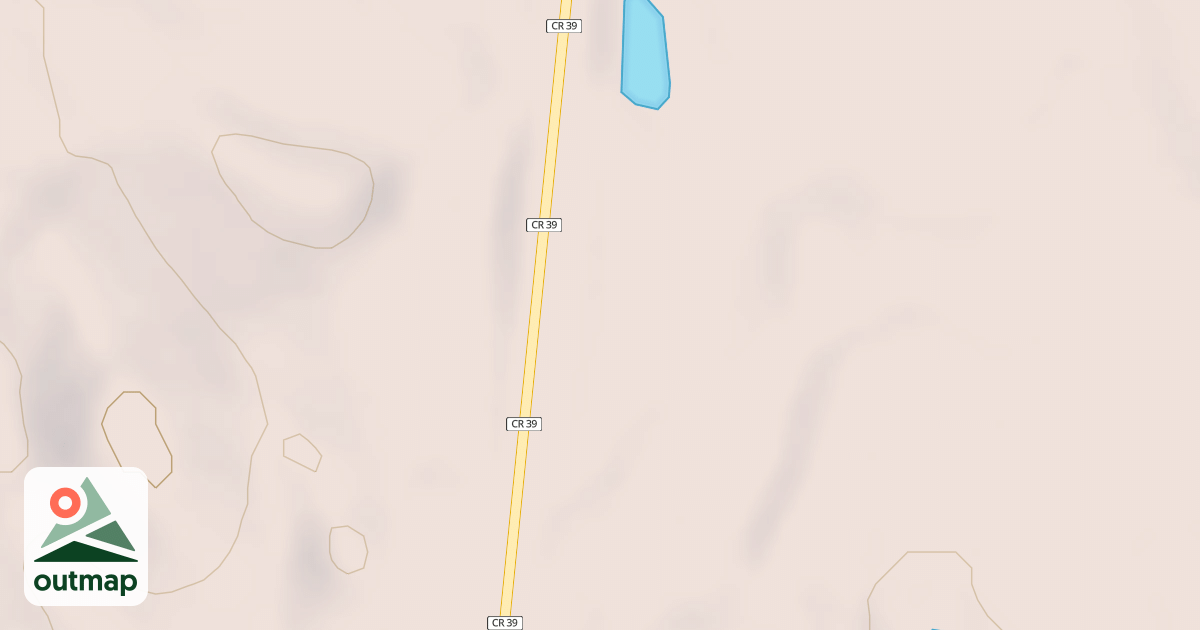 Map of CASS CO. 39 SPUR 2864
