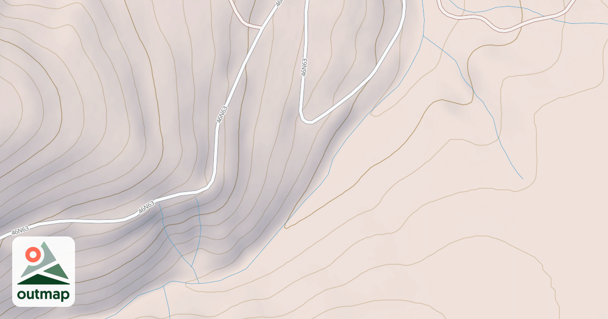 Map of COLD CR SPUR A