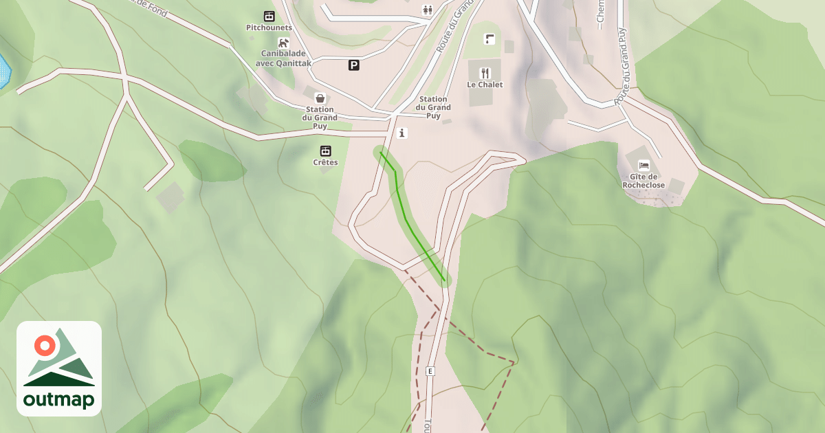 Map of Tourtourel