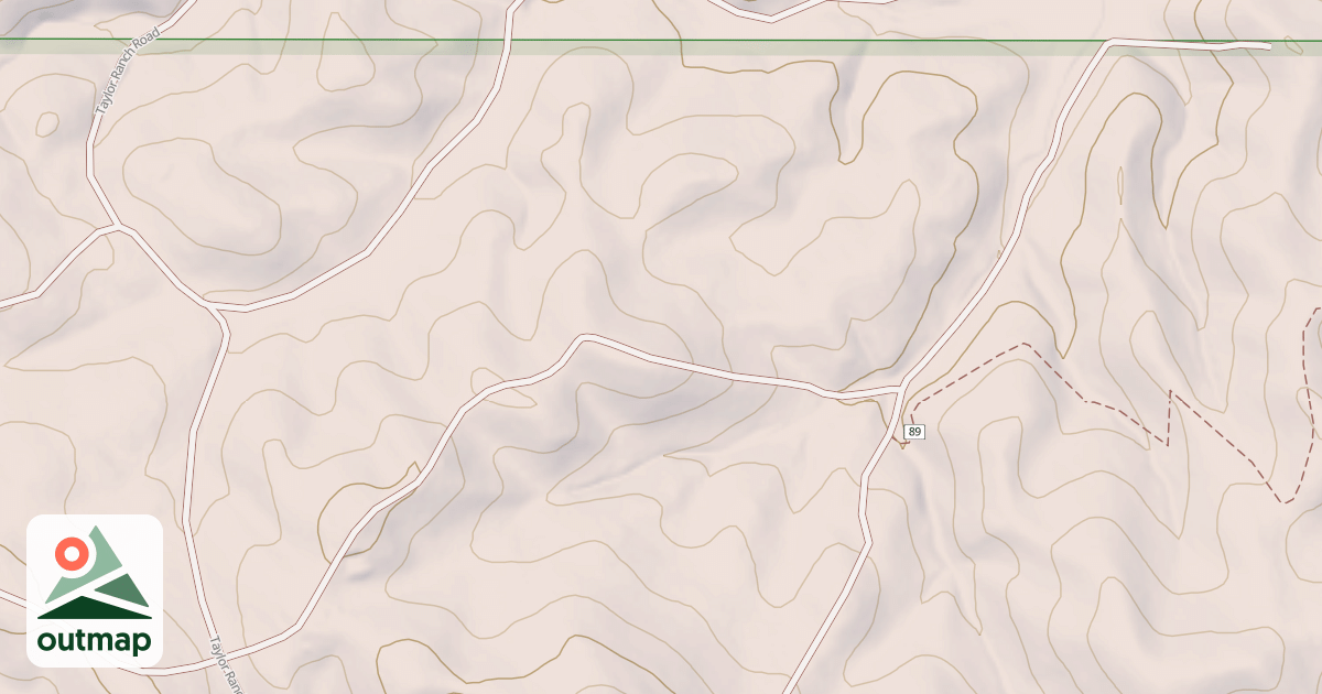 Map of BALD HILL BR 2D