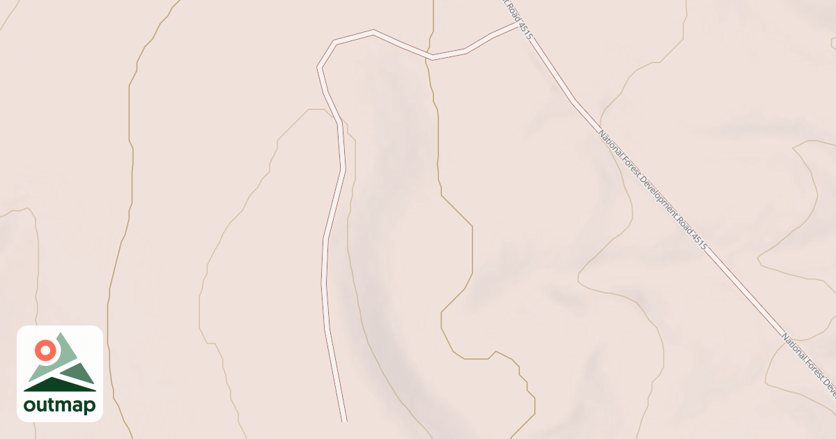 Map of USFS National Forest System Roads {0E9F4594-ECD6-4EA3-B4BA-CD30E8AC3833}
