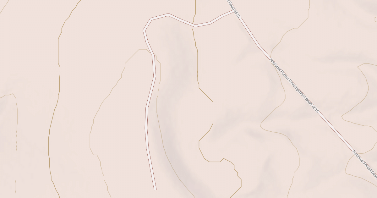 Map preview of USFS National Forest System Roads {0E9F4594-ECD6-4EA3-B4BA-CD30E8AC3833}