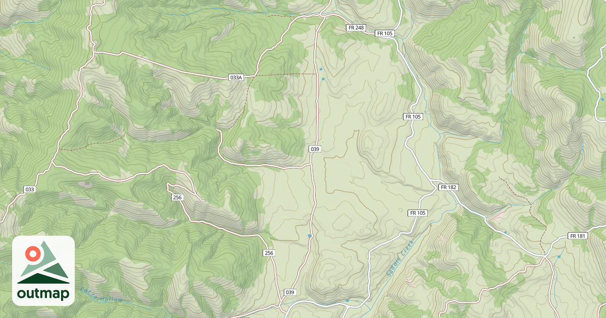 Map of RED BANK SPRING