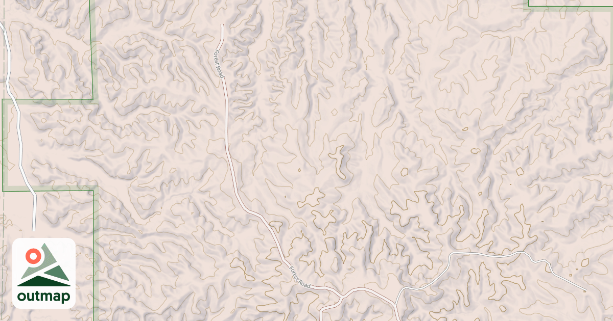 Map of WOODMAN SPRING