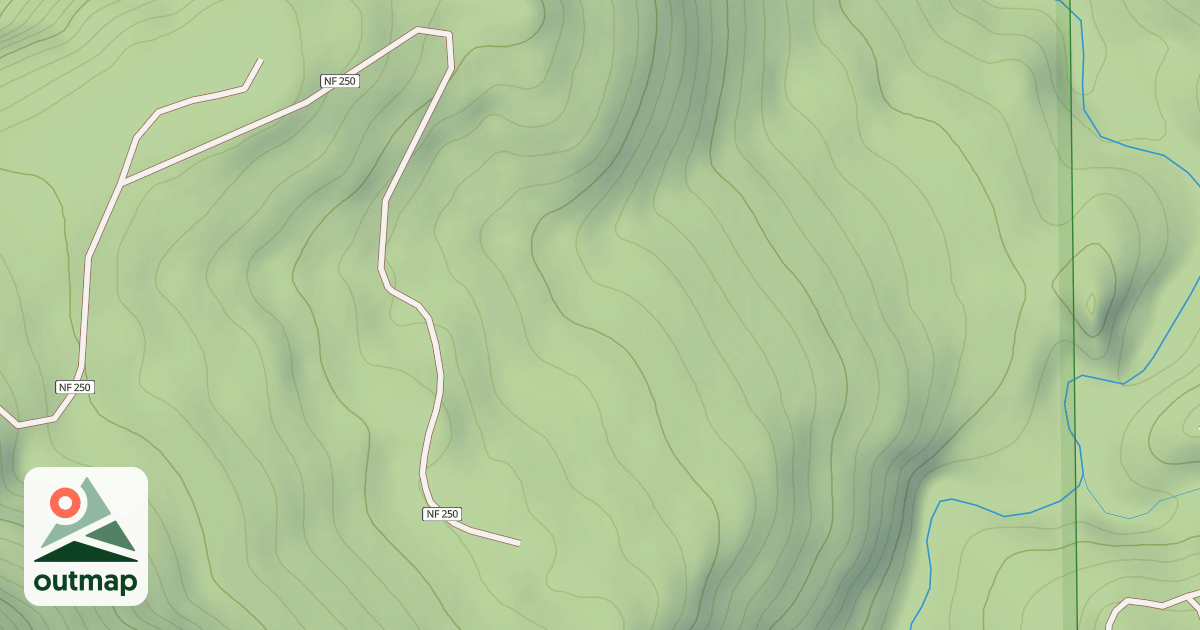 Map of BACHELOR RIDGE RD