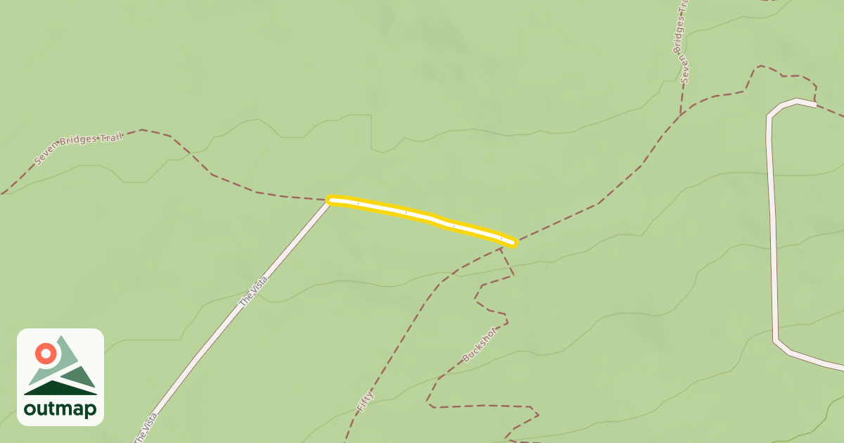 Map of Seven Bridges Trail