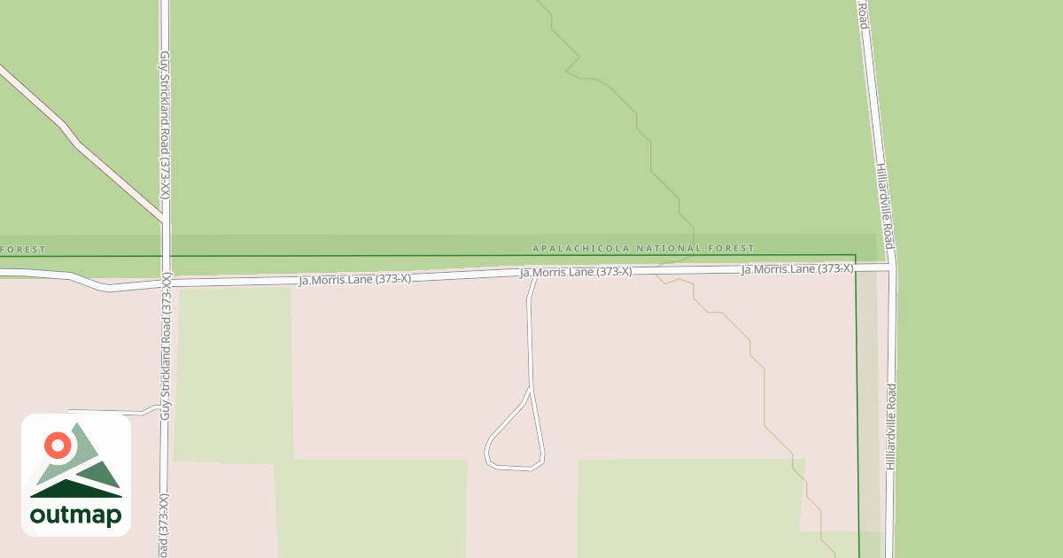 Map of J. A. MORRIS LANE