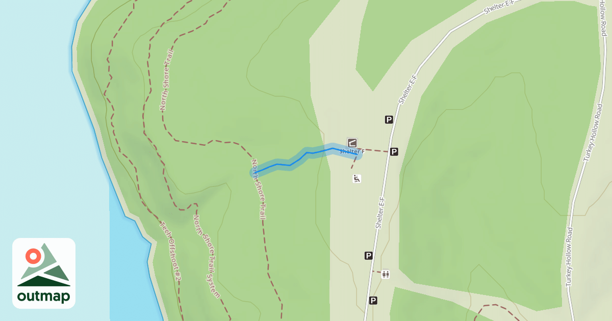 Map of North Shore Trail System