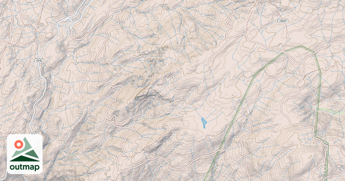 Map of BROWNS CREEK