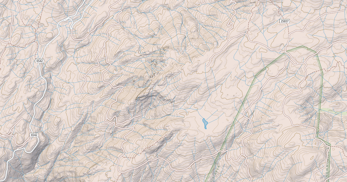 Map preview of BROWNS CREEK