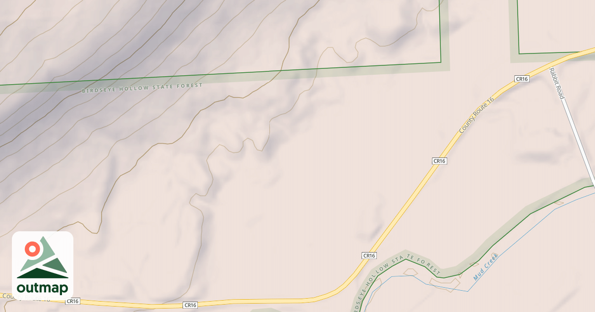 Map of Kris' Trail