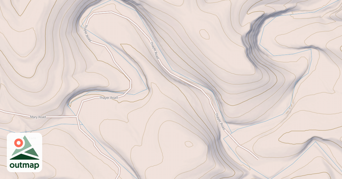 Map of THAYER