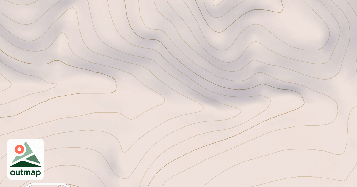 Map of EAST BLACKTAIL LOOP