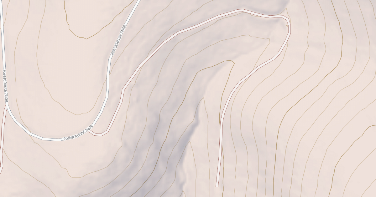 Map preview of USFS Motor Vehicle Use Map Trails 330128010602