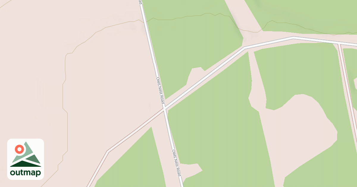 Map of TWIN PINES