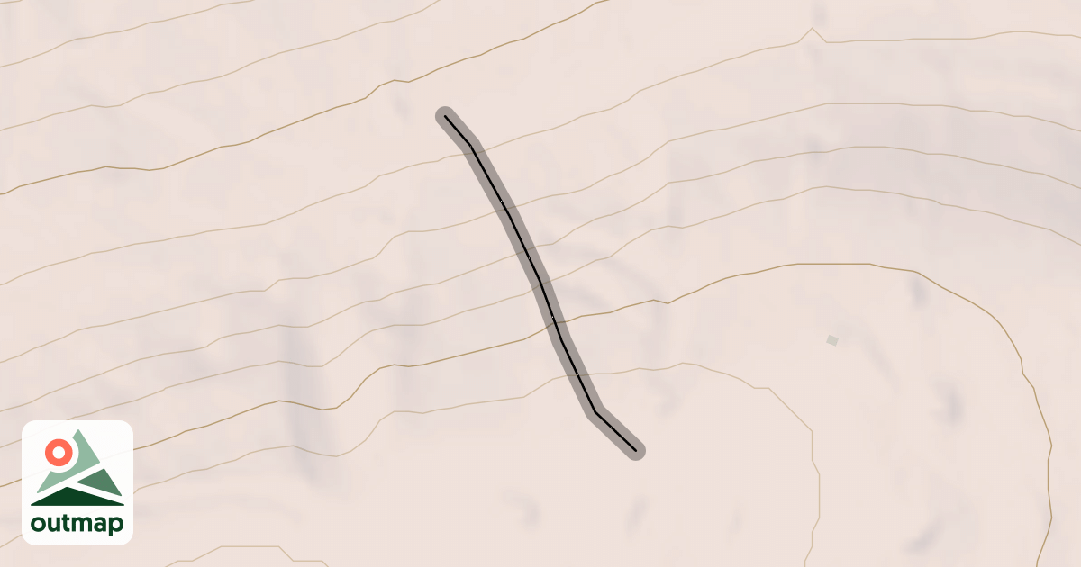 Map of Dave's Run