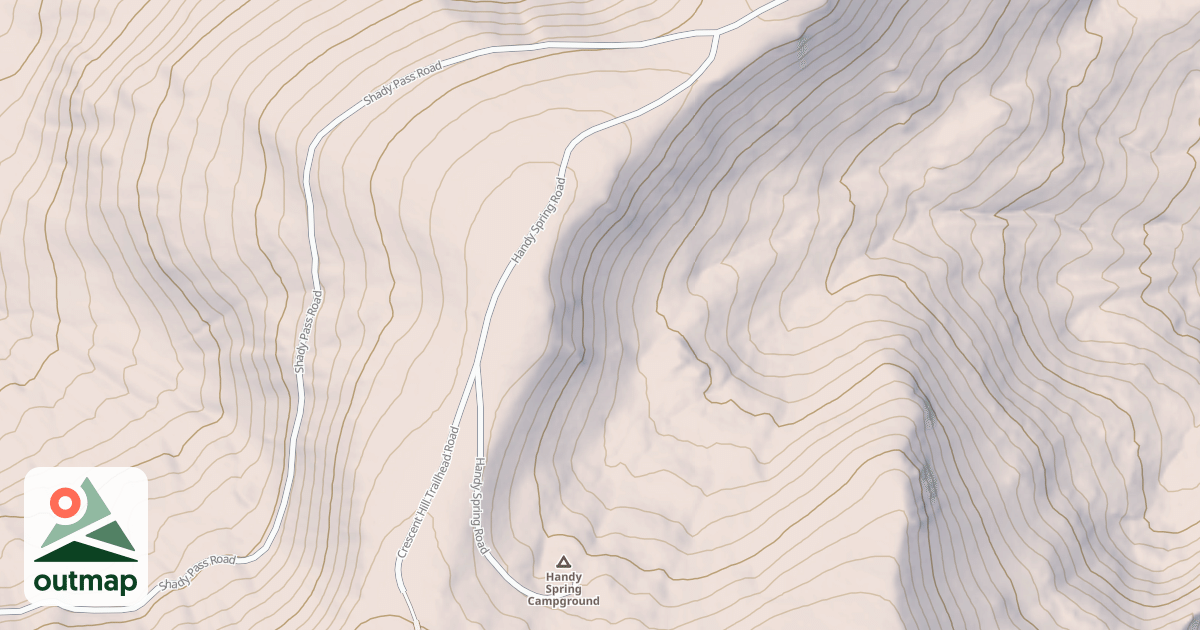 Map of HANDY SPRING