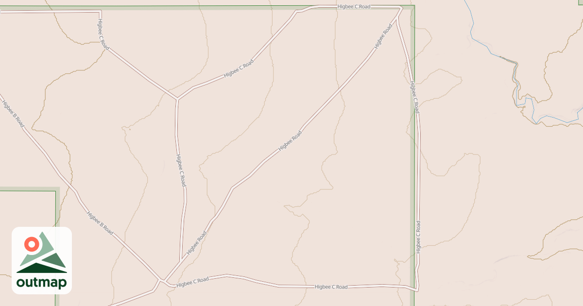 Map of HIGBEE D
