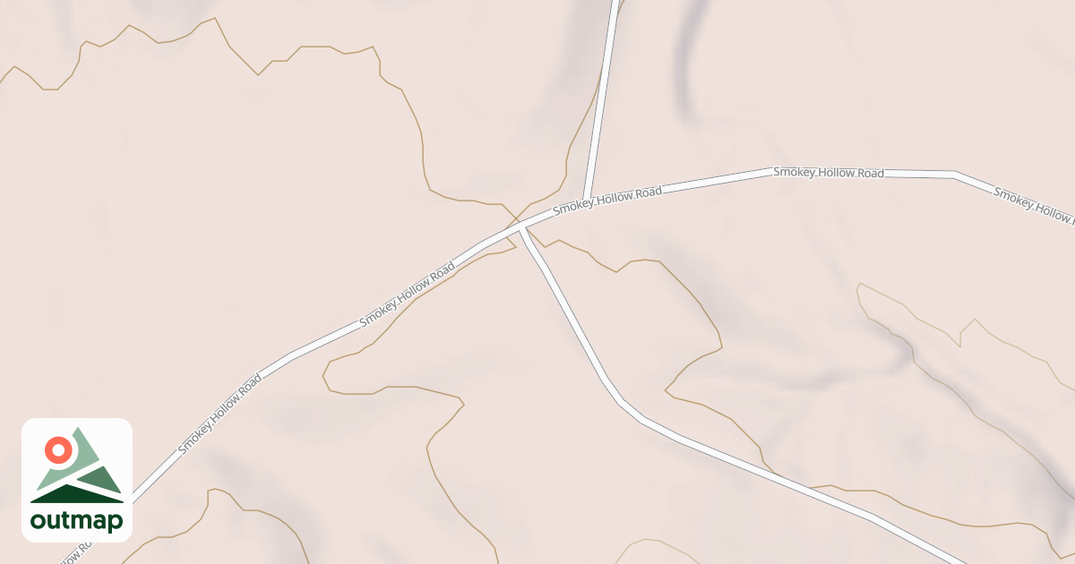Map of SMITH CREEK SPUR