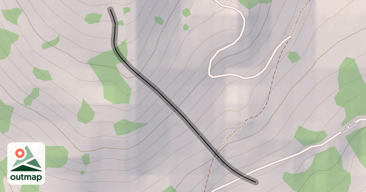 Map of Chief Shoulder