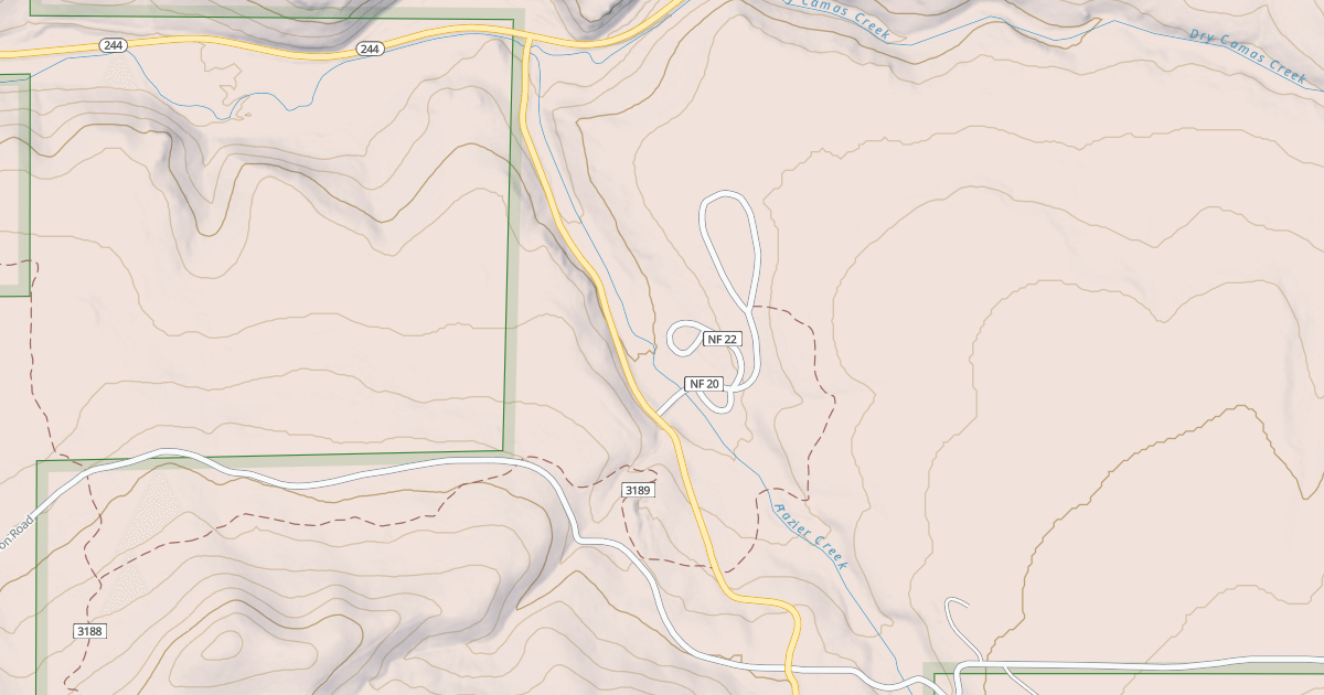 Map preview of TOWER MTN