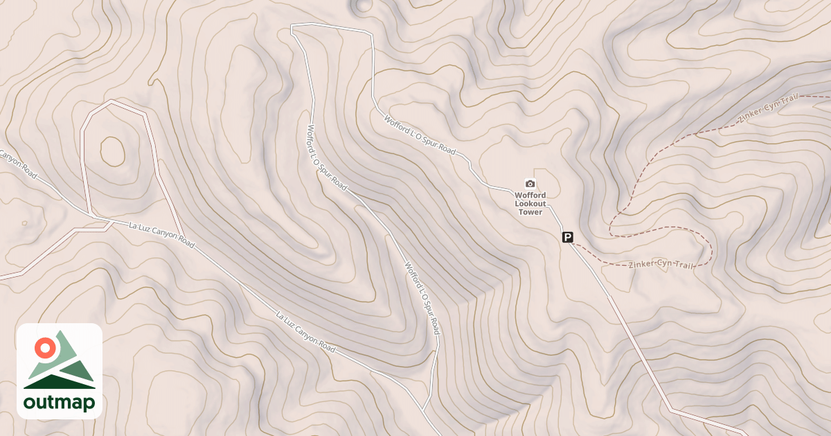 Map of WOFFORD L O SPUR