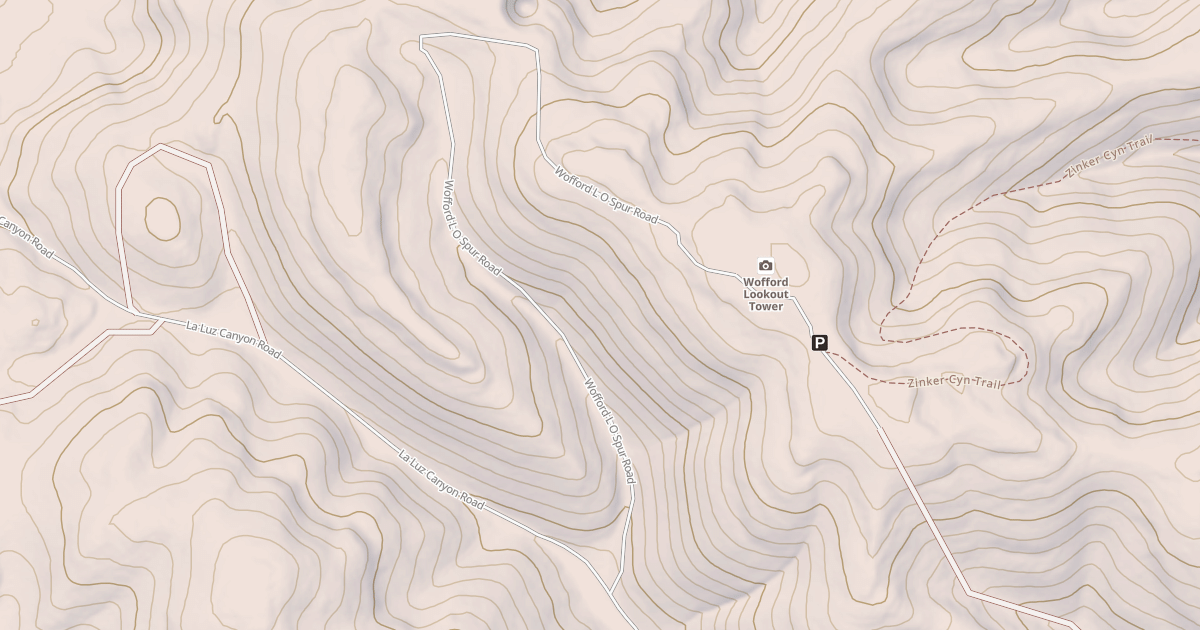 Map preview of WOFFORD L O SPUR