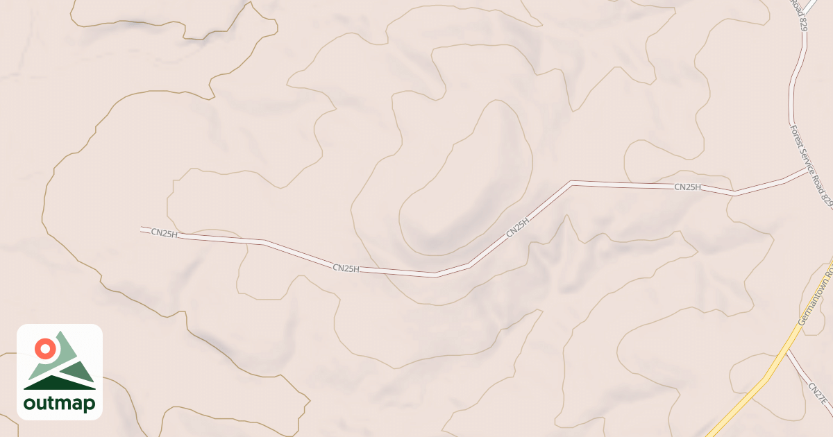 Map of USFS National Forest System Roads {F9022639-A454-435E-ACD8-E84A4CD09816}