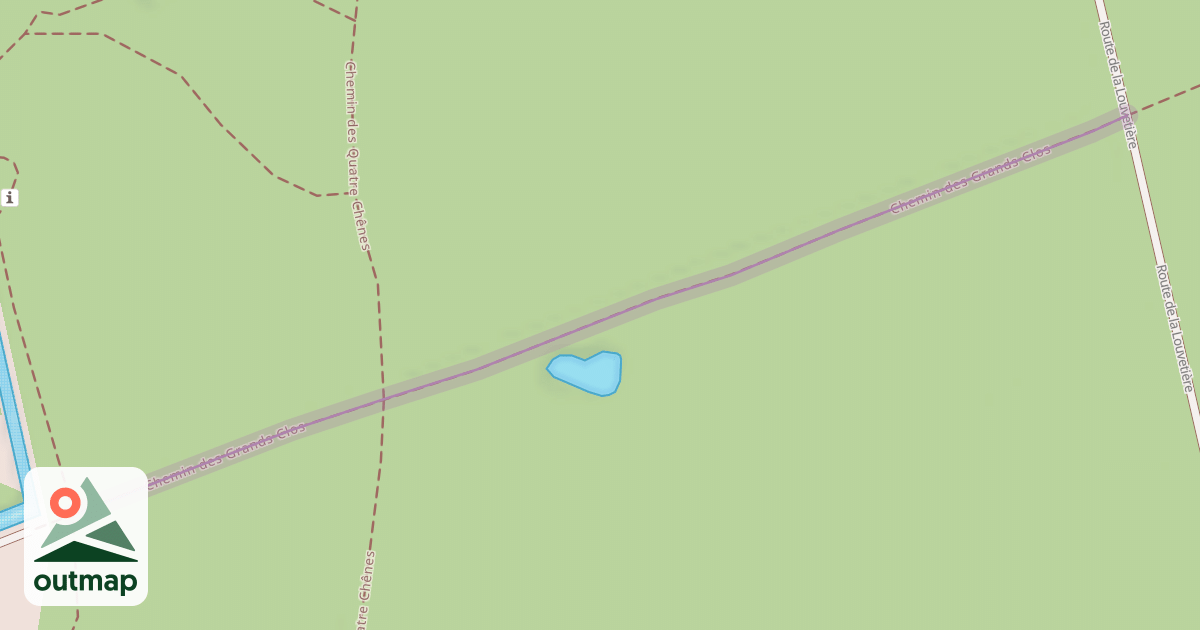 Map of Chemin des Grands Clos