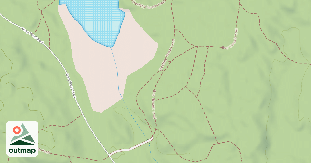 Map of Heart Healthy Trail