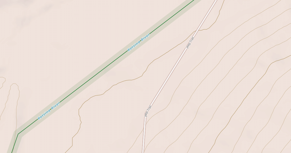 Map preview of Kotsina River Trail