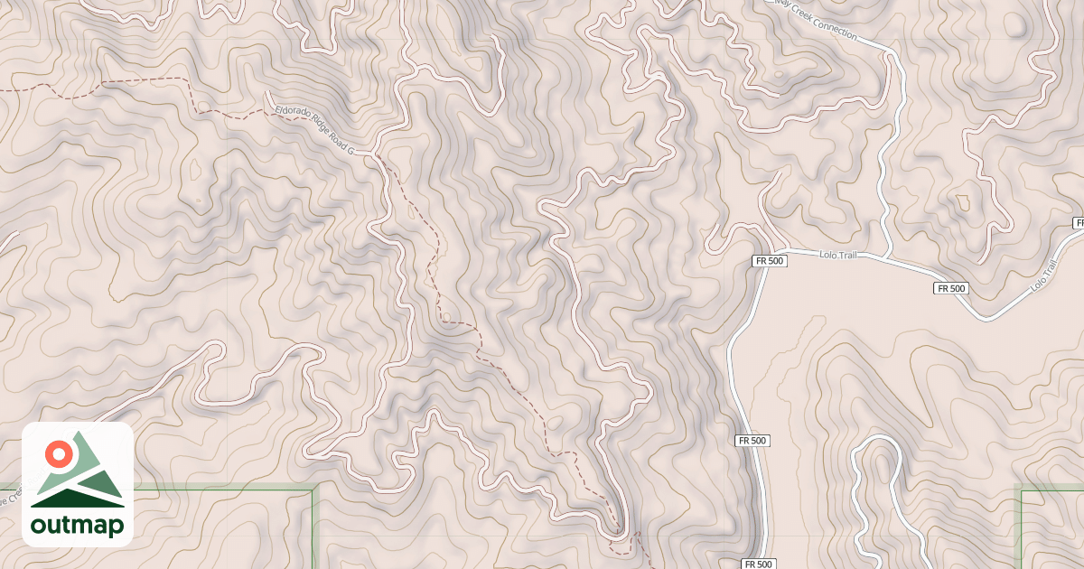 Map of EVA CREEK