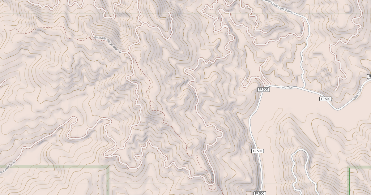 Map preview of EVA CREEK