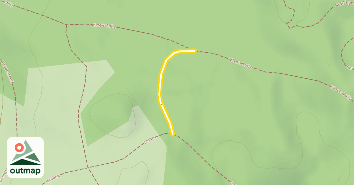 Map of Mize's Folly