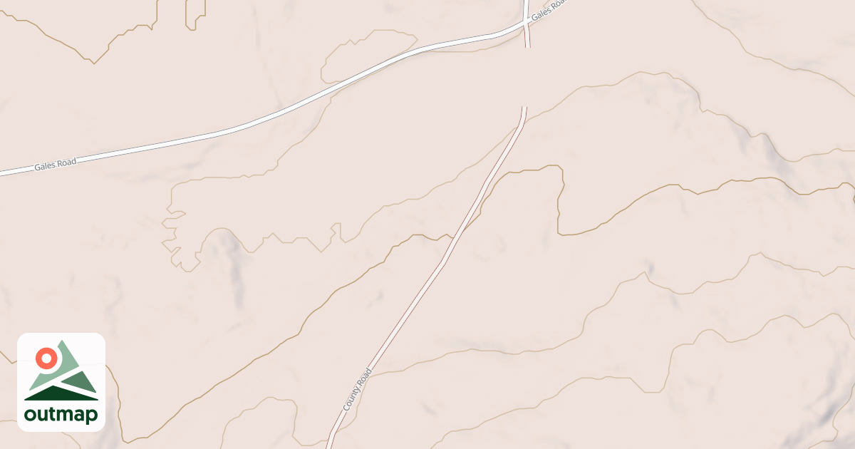 Map of Bennett Pond